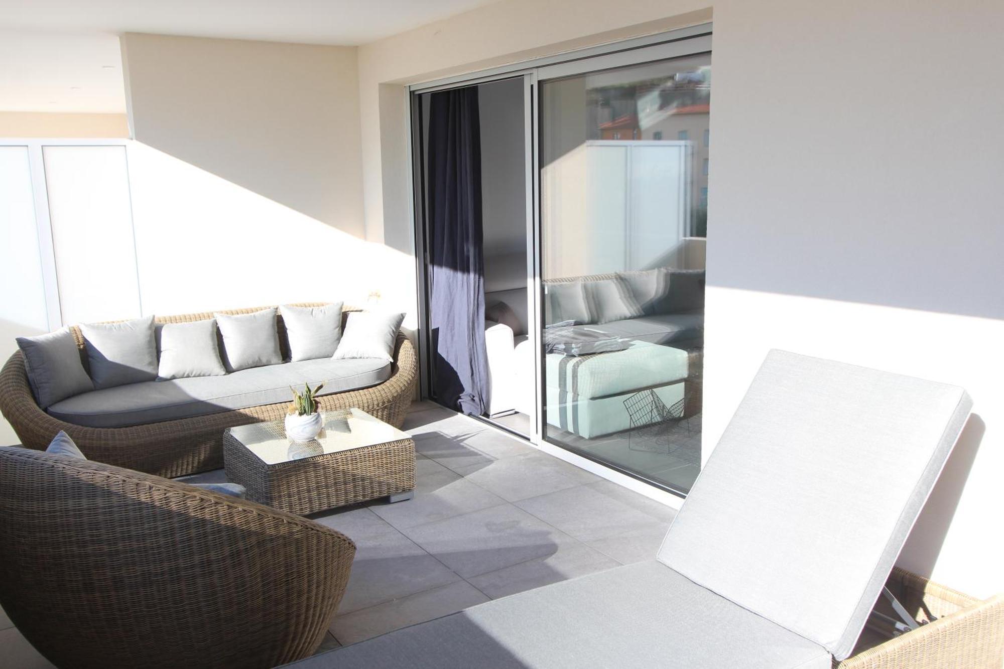 Sun Paradise Seaview&Terrace Parking&Pool 博索莱伊 客房 照片