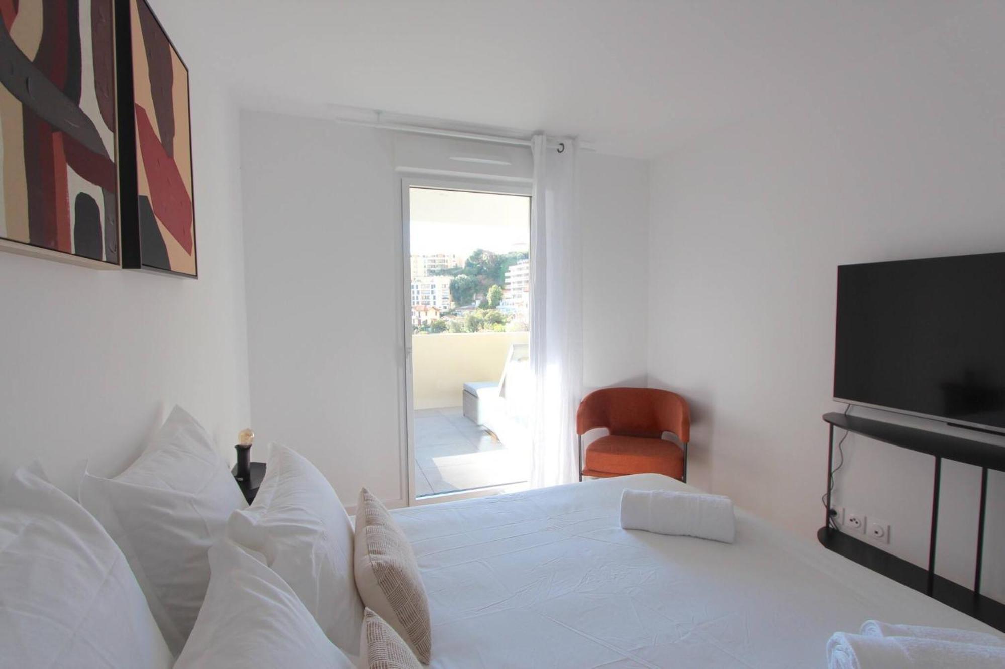 Sun Paradise Seaview&Terrace Parking&Pool 博索莱伊 外观 照片